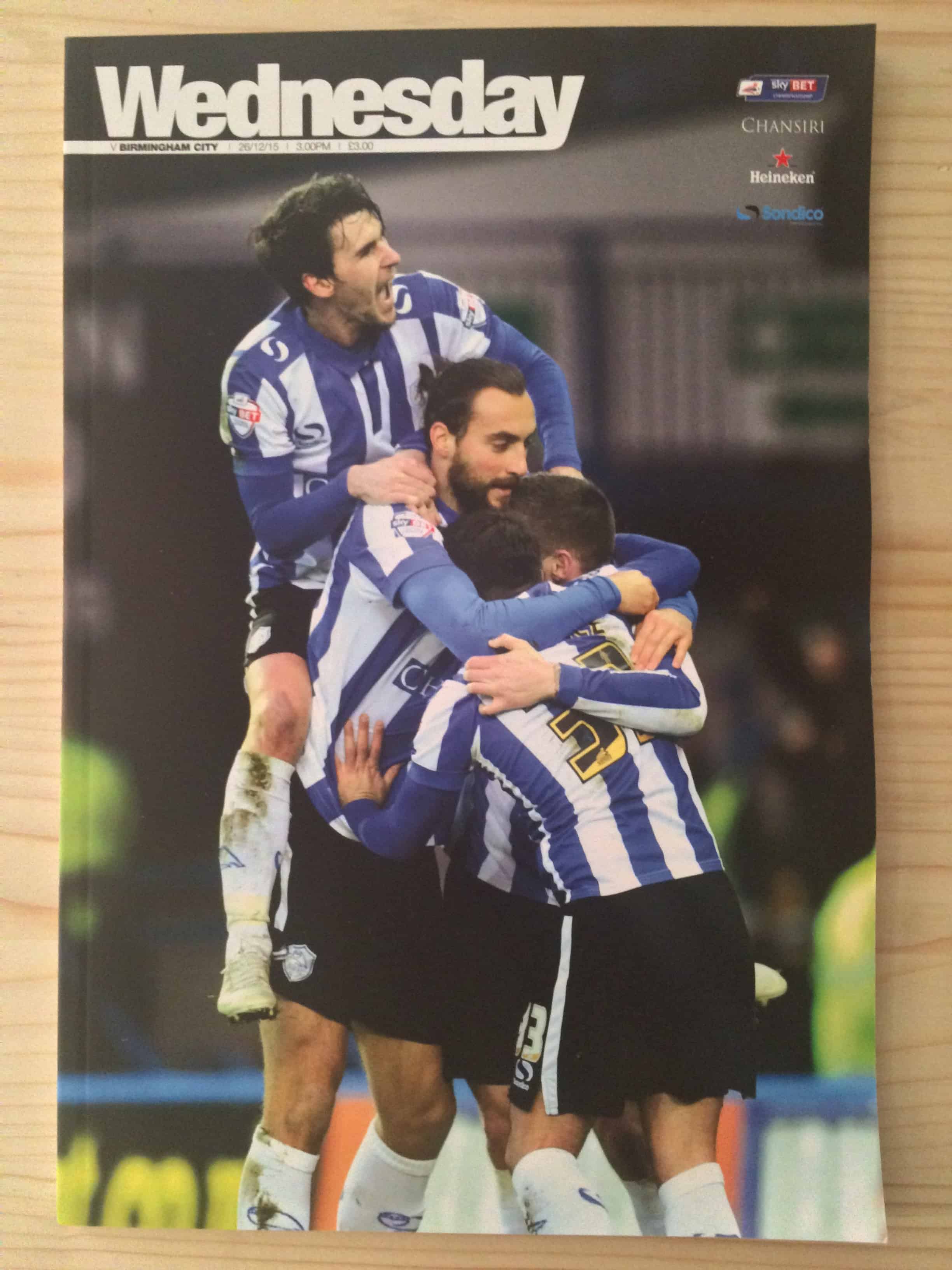 Sheffield Wednesday FC  v Birmingham City FC